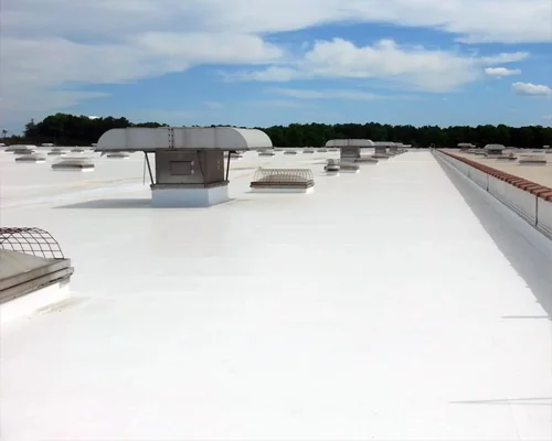 White Roof Insulator